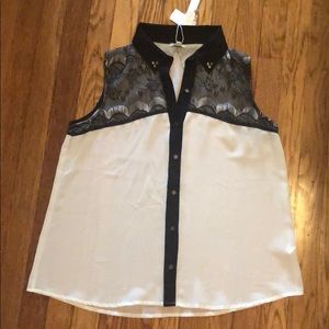 Dressy Lace Tank Top